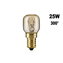 NARVA ABO 240V 25W E14 CLEAR 300°C