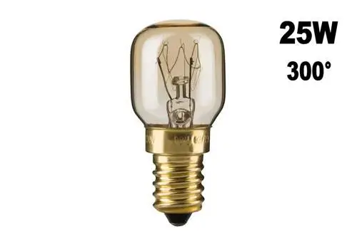 NARVA ABO 240V 25W E14 CLEAR 300°C