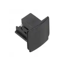 Nord.Alum. koncová krytka XTS41-2  k GlobalTrac; černá