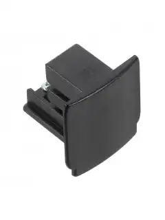 Nord.Alum. koncová krytka XTS41-2  k GlobalTrac; černá