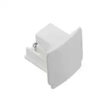 Nord.Alum. koncová krytka XTS41-3  k GlobalTrac; bílá