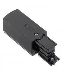 Nord.Alum. koncový napaječ levý XTS11-2 k GlobalTrac; černý