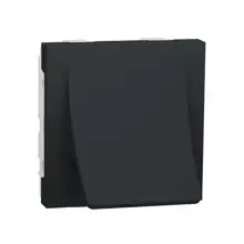 Nová Unica strojek 2modul kabelová vývodka  antracit