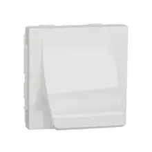 Nová Unica strojek 2modul kabelová vývodka  bílá