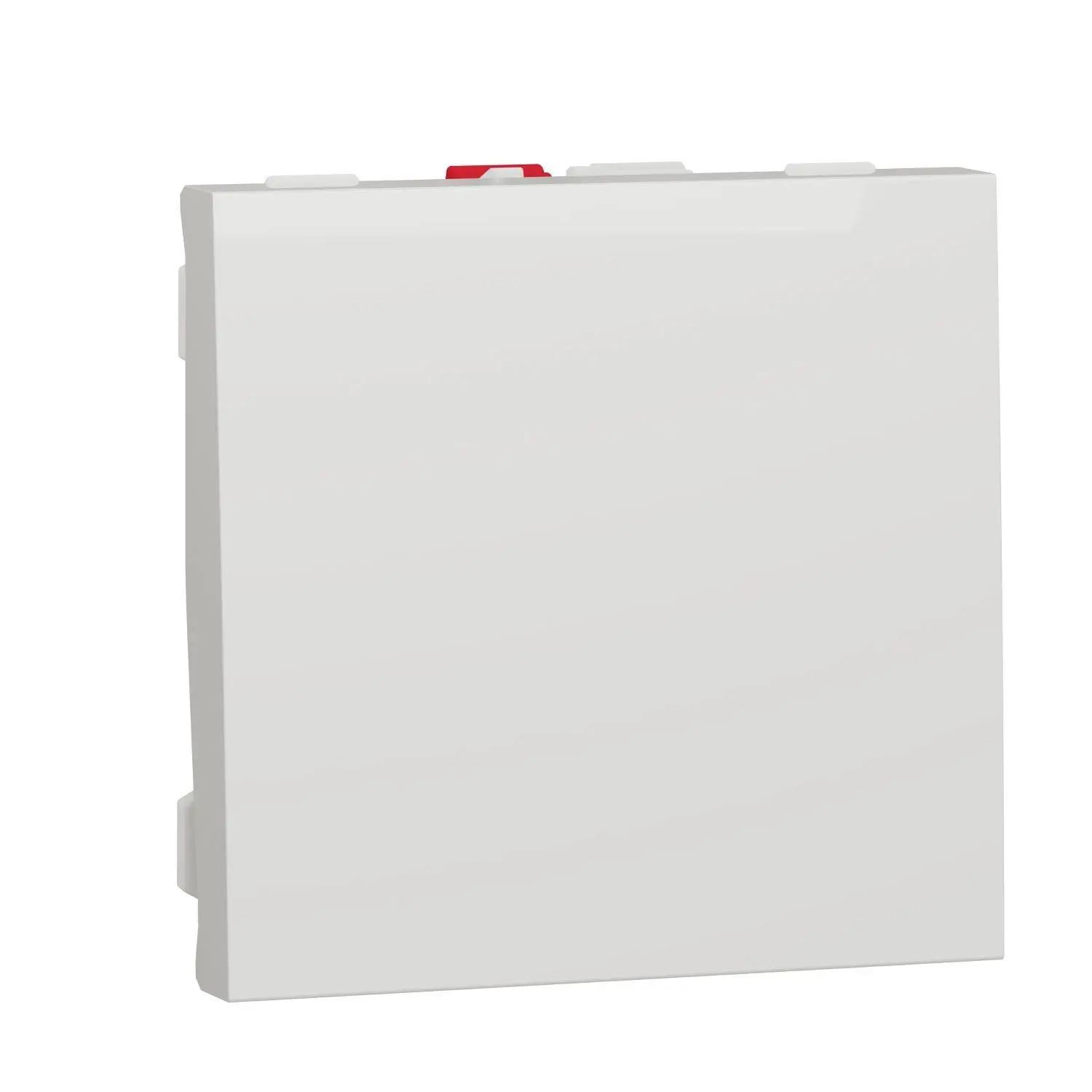 Nová Unica strojek 2modul spínač jednopól c.1  bílá