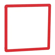 Nová Unica Studio Outline rámeček dekorativní  Red
