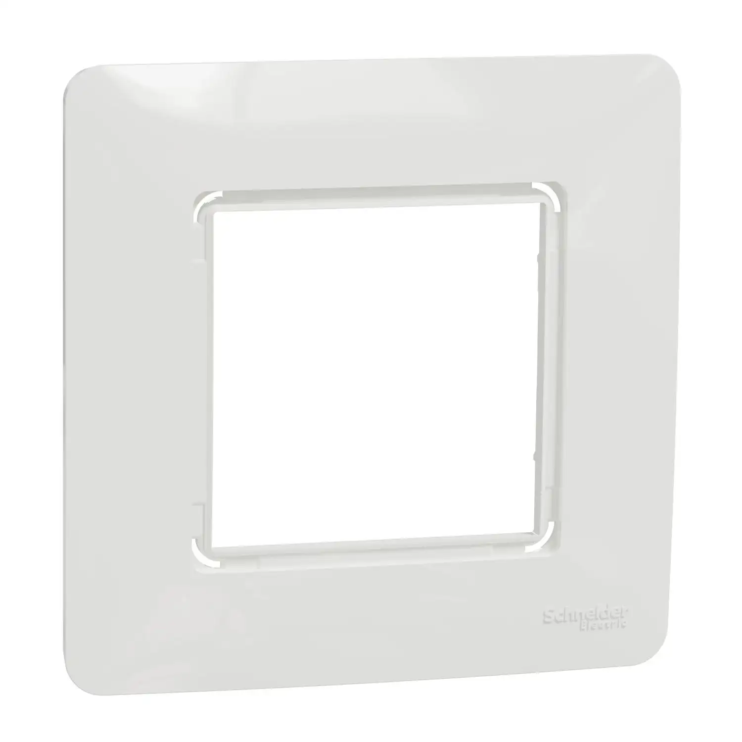 Nová Unica Studio Outline rámeček krycí jednonásobný  bílá