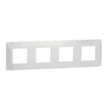 Nová Unica Studio rámeček krycí čtyřnásobný  bílá