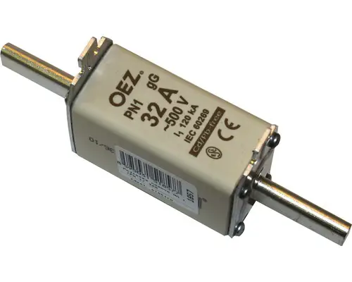 OEZ nožová pojistka PNA 000 32A gG 500V