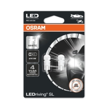 OSRAM autožárovka LED W5W 2825DWP-02B 0.8W 12V W2.1x9.5d blistr-2ks