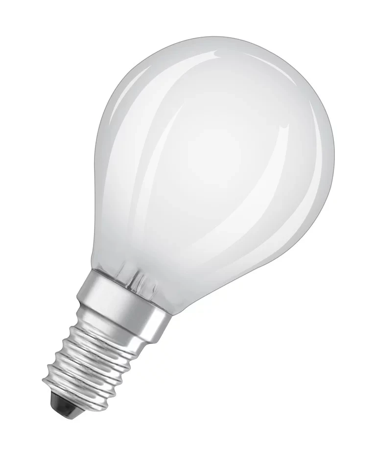 OSRAM  LED kapka filament E14 náhrada za 40W 6500K 4W