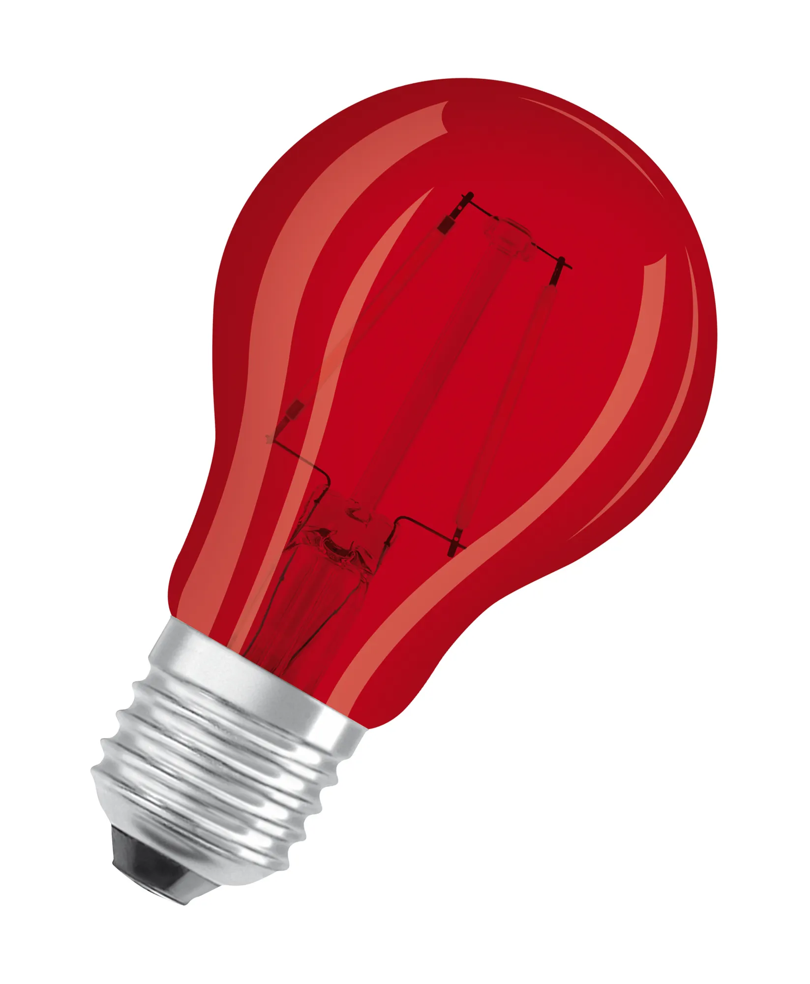 OSRAM LED STAR.Decor bulb A60 2.5W/15W E27 45lm červená 15Y NonDim