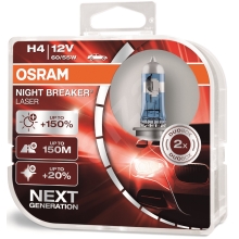 OSRAM Nightbreaker laser H4 autožárovka (2ks!!)  ; 64193NL HCBox-2ks