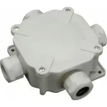 P/2 (10003166.00) Rozvodka krabicová 4 p.(plastová šedá), SEZ