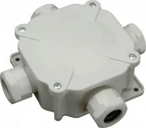 P/2 (10003166.00) Rozvodka krabicová 4 p.(plastová šedá), SEZ