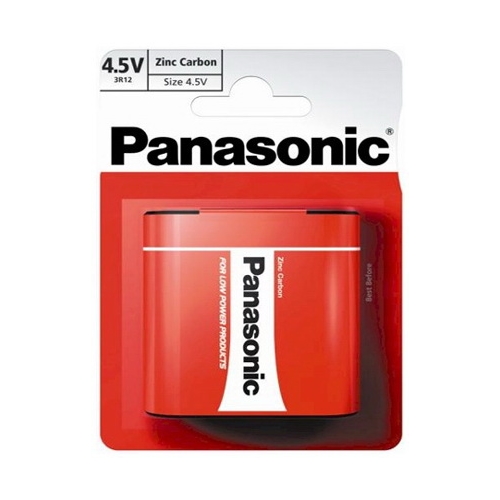 PANASONIC 3R12 Red Zinc baterie plochá