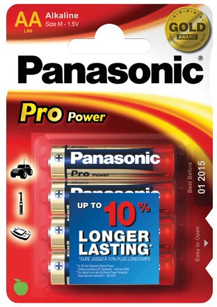 PANASONIC AA ProPower baterie tužková  LR06 4 kusy