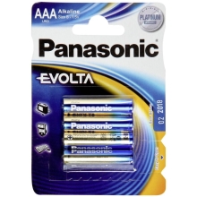 PANASONIC AAA EVOLTA baterie mikrotužková ; LR03