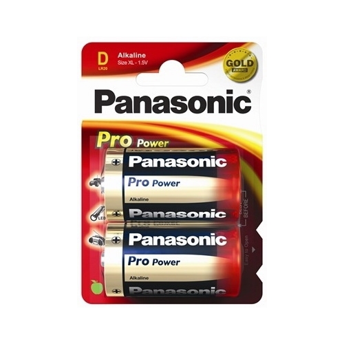 PANASONIC D ProPower baterie velký monočlánek ; LR20