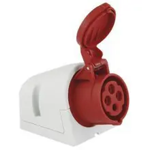 PCE zásuvka nástěná . 16A 4-pol 400V IP44