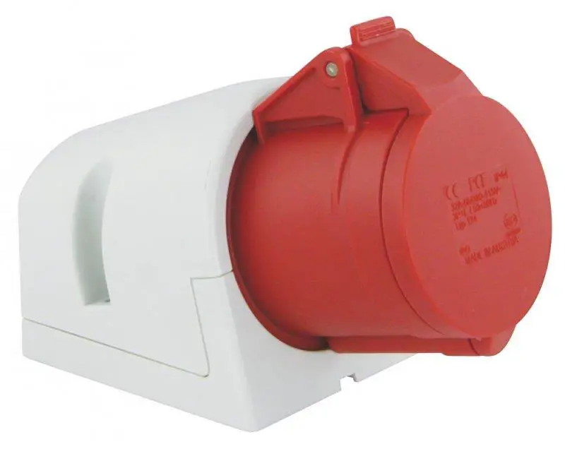 PCE zásuvka nástěná . 32A 4-pol 400V IP44