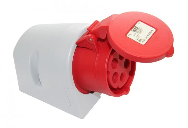 PCE zásuvka nástěná . 32A 5-pol 400V IP44