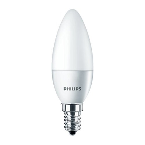 PHILIPS E14 4W 2700K 250lm náhrada 25W; LED žárovka svíčková opál