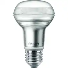 PHILIPS E27 R63 3W 2700K 210m/36° náhrada 40W LED žárovka-reflektor NonDim