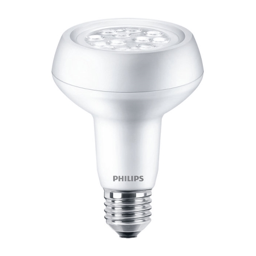 PHILIPS E27 R80 7W 2700K 667m/40° náhrada 100W LED žárovka-reflektor NonDim