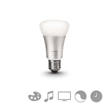 PHILIPS HUE LED žárovka A60 10/60W E27 RGB 806lm DIM 25Y PHILIPS HUE LED žárovka A60 10/60W E27 RGB 806lm DIM 25Y