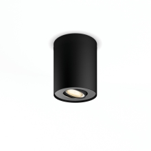 PHILIPS HUE svít.přisaz.LED Pillar 1x5W GU10 350lm/822-65/WA IP20 ; černá EXT