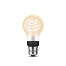 PHILIPS HUE WHITE LED filam.bulb A60 7.2W/NIL E27 2100K 580lm Dim 15Y