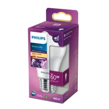 PHILIPS LED bulb A60 8W/60W E27 2700K 806lm NonDim 25Y opál senzor