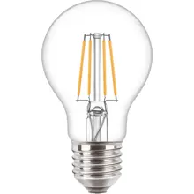 PHILIPS LED bulb.filam. A60 4.3W/40W E27 2700K 470lm NonDim 15Y