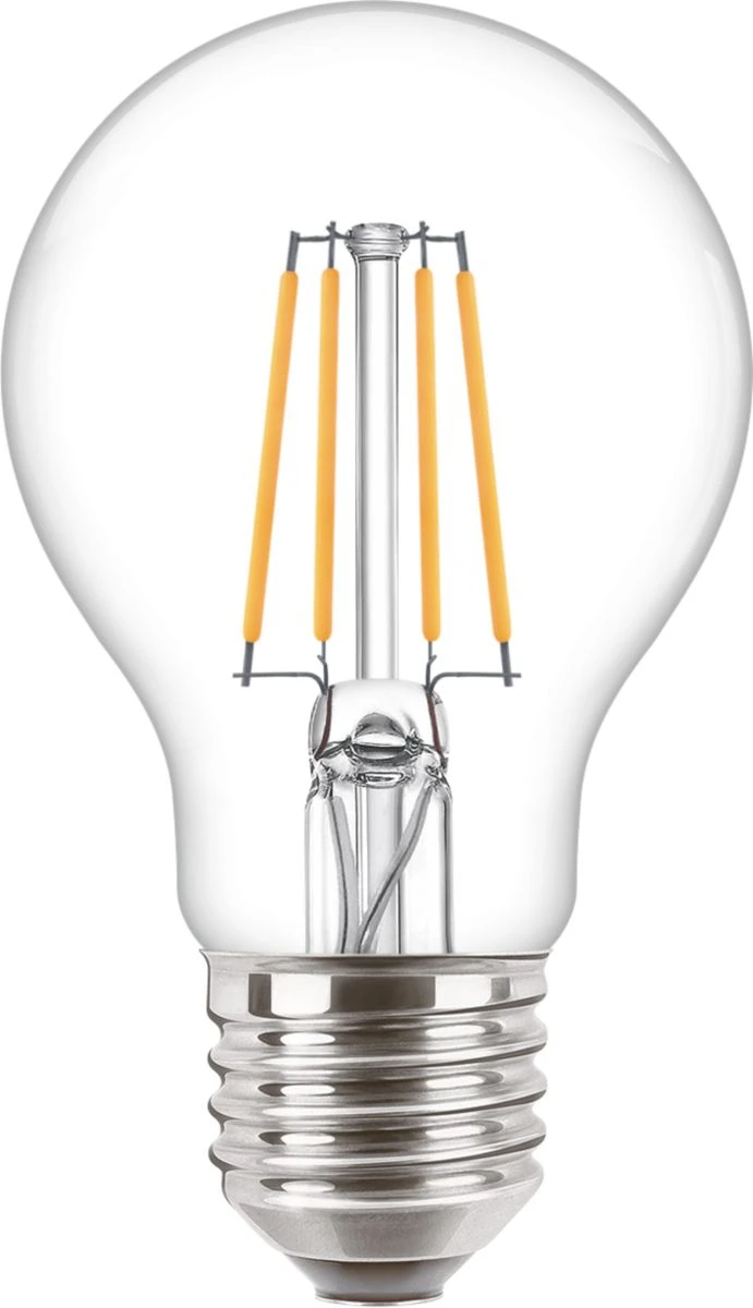 PHILIPS LED bulb.filam. A60 4.3W/40W E27 2700K 470lm NonDim 15Y