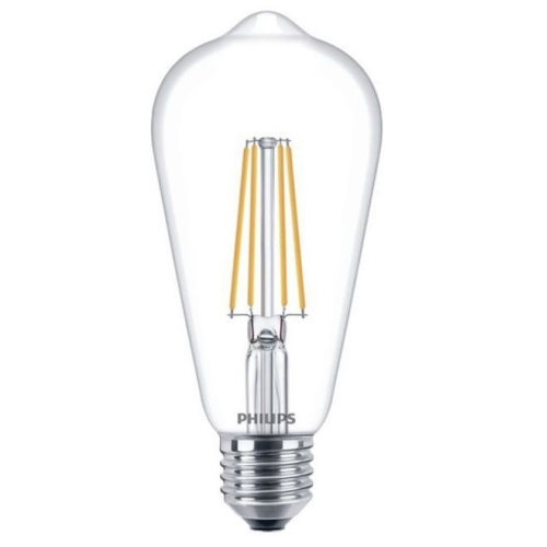 PHILIPS LED bulb.filam. ST64 7W/60W E27 2700K 806lm NonDim 15Y