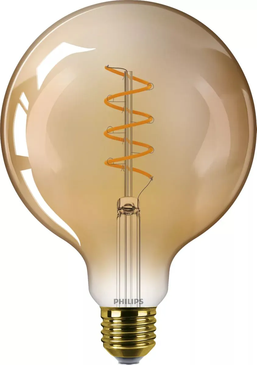 PHILIPS LED bulb.giant G125 E27 5.5W/40W 470lm/822 15Y Dim ;amber