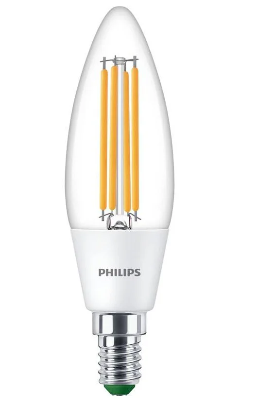 PHILIPS LED CLA 40W B35 E14 3000K CL UE SRT4