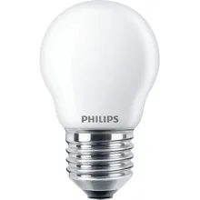 PHILIPS LED CorePro luster P45 4.3W/40W E27 2700K 470lm NonDim 15Y opál