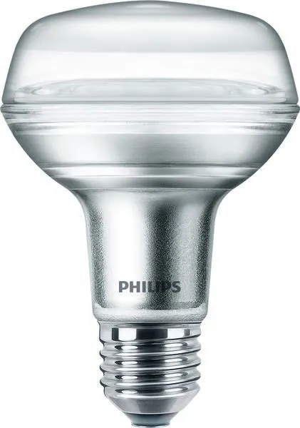 PHILIPS LED CorePro reflector R80 8W/100W E27 2700K 670lm/36° NonDim 15Y
