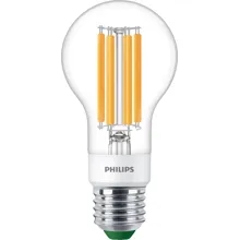 #PHILIPS LED filam.bulb MASTER.UE A60 4W/60W E27 3000K 840lm Dim 50Y