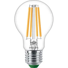 PHILIPS LED filam.bulb MASTER.UE A60 E27 4W/60W 840lm/830 50Y NonDim ;čirá