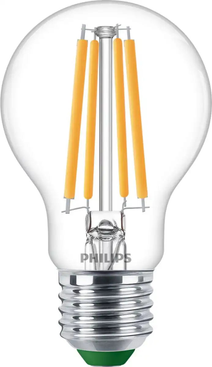 PHILIPS LED filam.bulb MASTER.UE A60 E27 4W/60W 840lm/830 50Y NonDim ;čirá