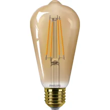 PHILIPS LED filam.bulb ST64 E27 3.1W/25W 250lm/818 15Y NonDim ;jantar