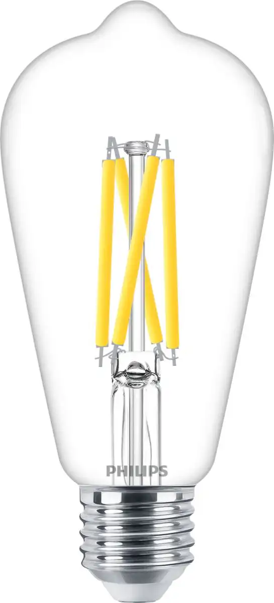 PHILIPS LED filam.bulb ST64 E27 5.9W/60W 806lm/827 15Y Dim ;čirá