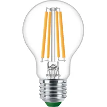 PHILIPS LED filam.bulb UE A60 E27 4W/60W 840lm/827 50Y NonDim ;čirá