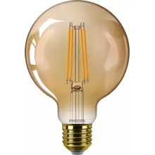 PHILIPS LED filam.globe G95 E27 7W/40W 470lm/818 15Y NonDim ;amber