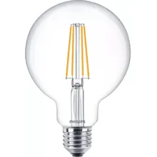 PHILIPS LED filam.globe G95 E27 7W/60W 806lm/827 15Y NonDim ;