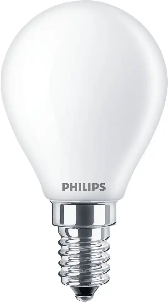 PHILIPS LED filam.lustre P45 E14 2.2W/25W 250lm/827 15Y NonDim ;opál