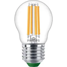 PHILIPS LED filam.lustre UE P45 E27 2.3W/40W 485lm/827 50Y NonDim ;